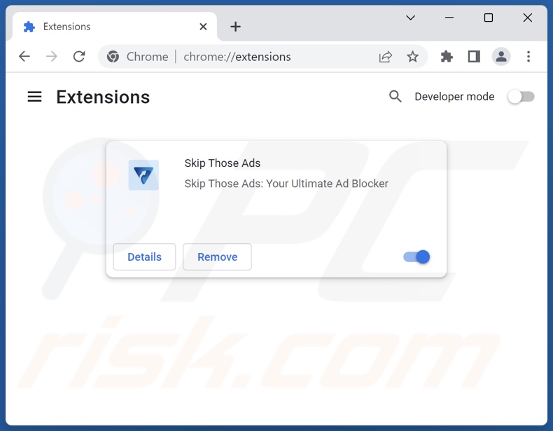 Eliminar anuncios no deseados de Google Chrome paso 2