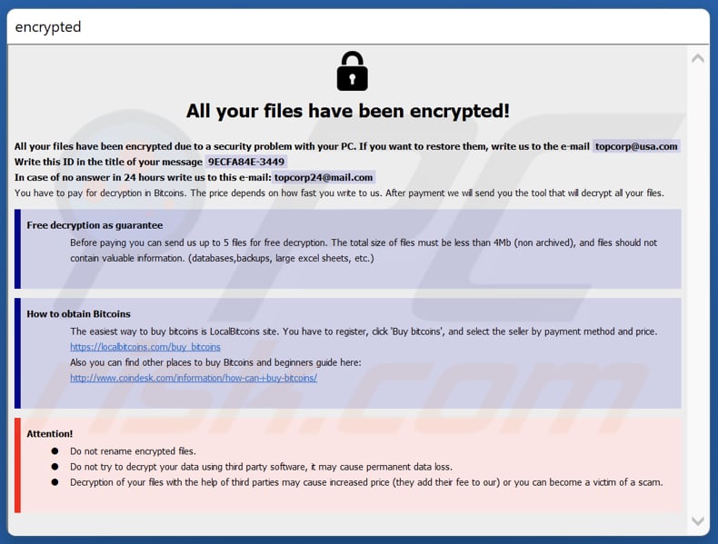 Archivo HTA del ransomware Top (info.hta)