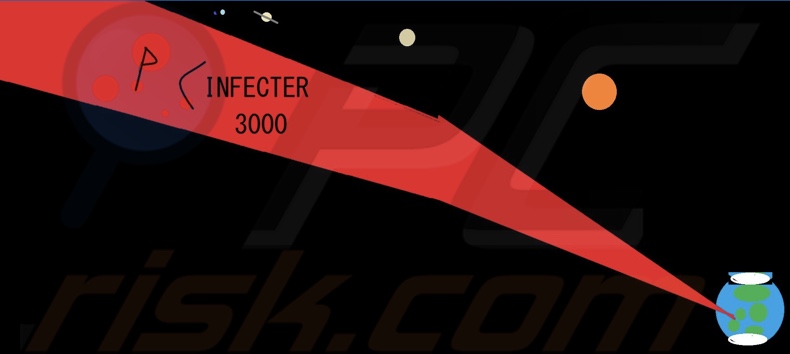 Fondo de escritorio del ransomware NWOransom