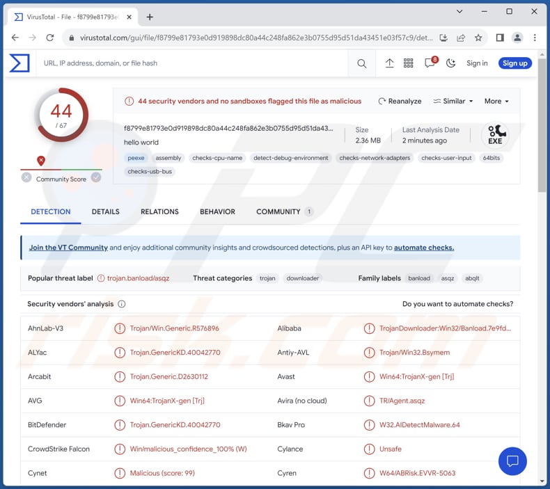 Malware ValleyFall