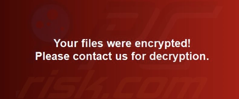 Fondo de escritorio del ransomware Read