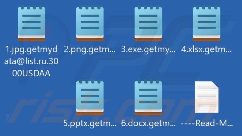Archivos cifrados por el ransomware 3000USDAA (extensión .3000USDAA)