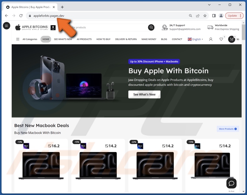Estafa Buy Apple Products With Bitcoins