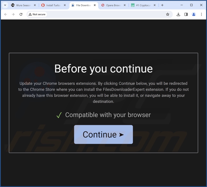 Sitio web utilizado para promocionar el secuestrador del navegador Mycool search