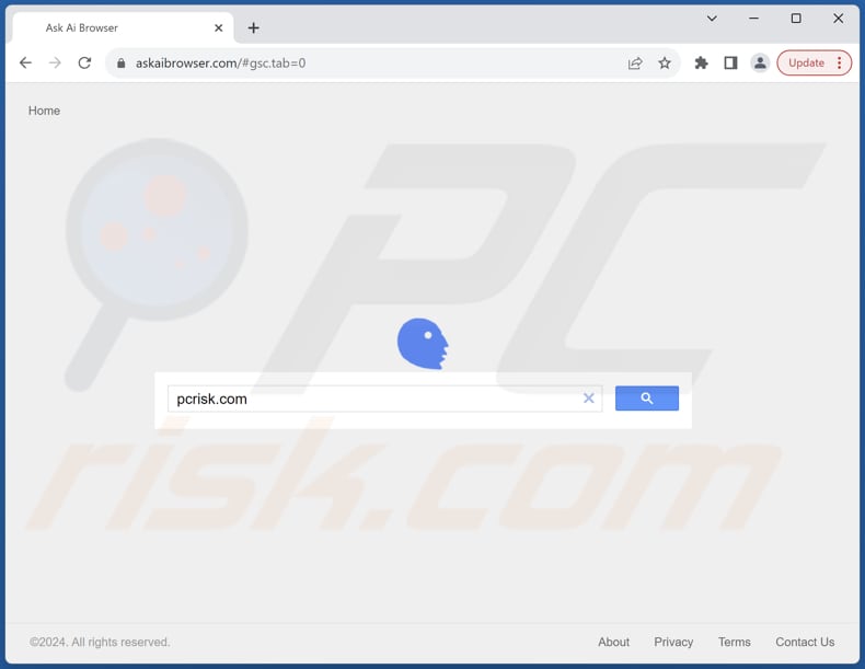 askaibrowser.com secuestrador del navegador