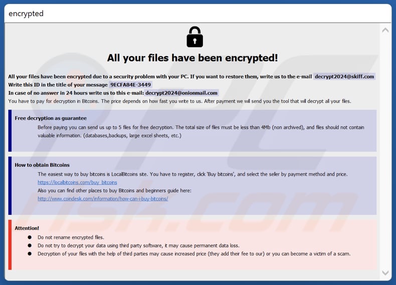 Archivo HTA del ransomware New24 (info.hta)