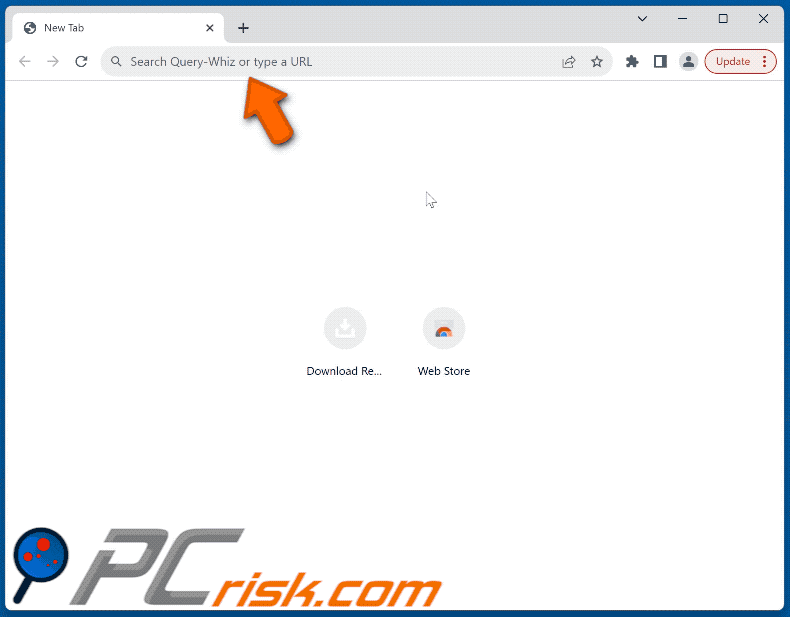 Query-Whiz secuestrador del navegador query-whiz.com redirige a bing.com