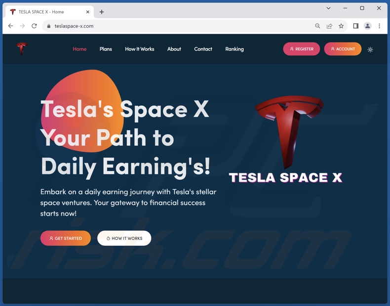 Estafa Tesla Space X Investment