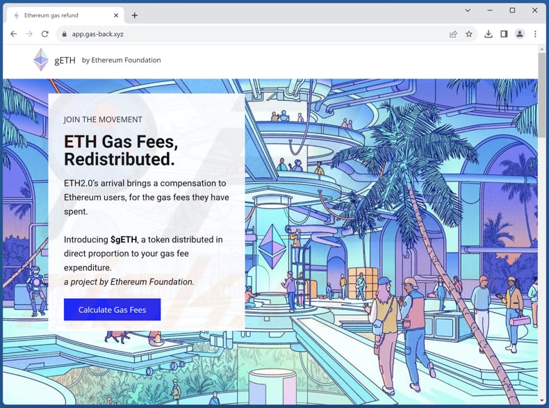 $gETH Token estafa