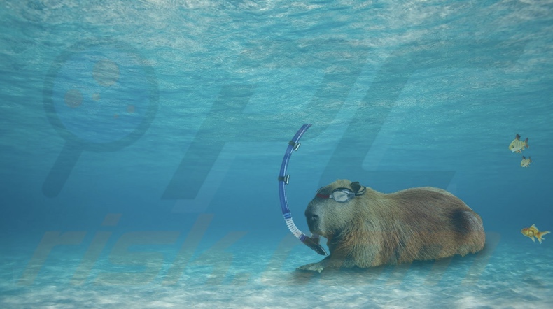 Capibara ransomware papel pintado