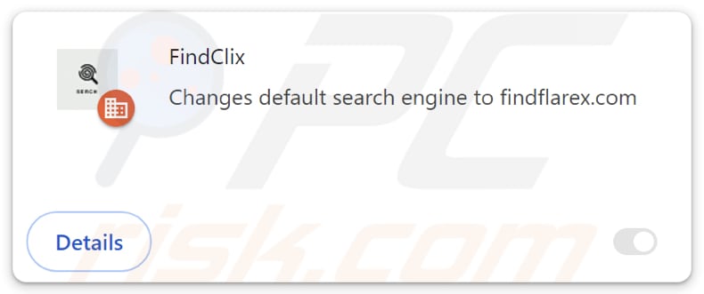 findflarex.com secuestrador del navegador