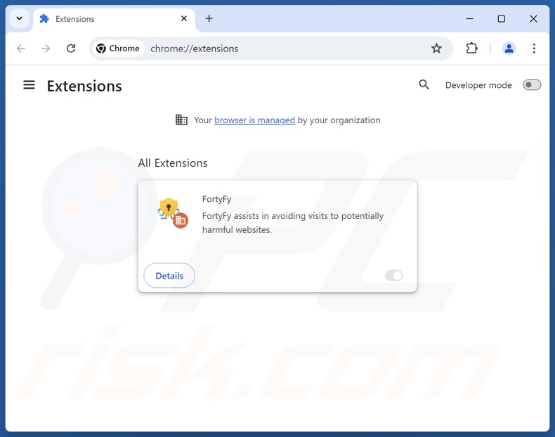 Eliminación de extensiones no deseadas de Google Chrome paso a paso 2