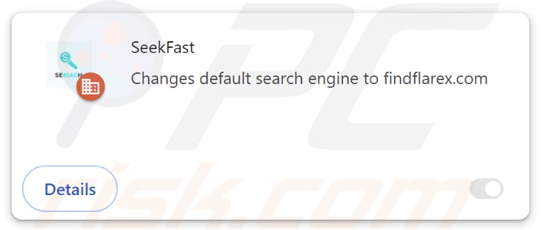 findflarex.com secuestrador del navegador