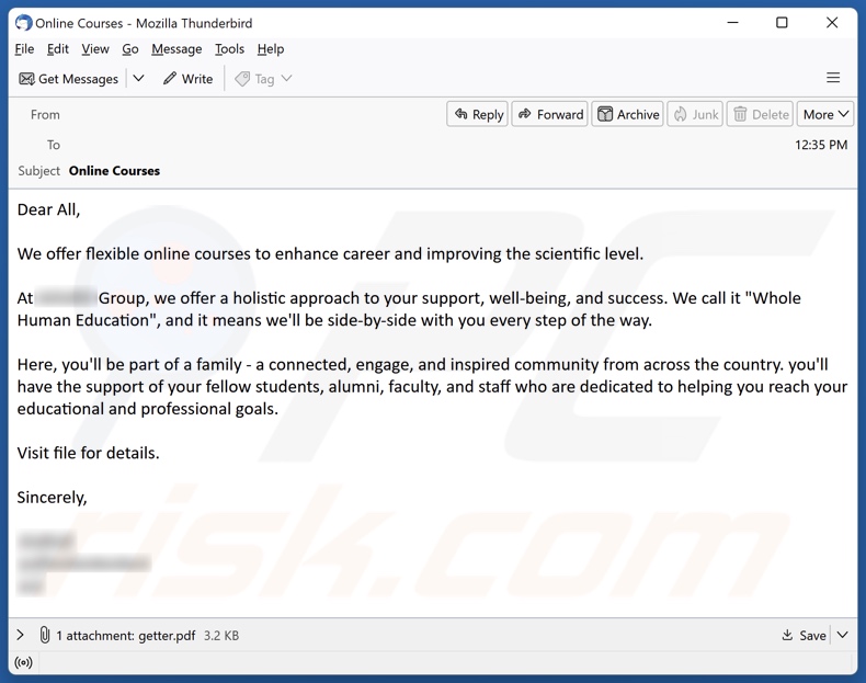 BugSleep difusión de malware por correo electrónico no deseado