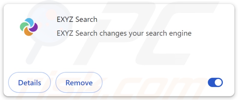 EXYZ Search secuestrador del navegador