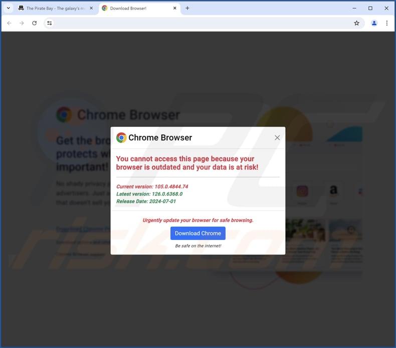getsearchredirecting.com promotor de redirecciones