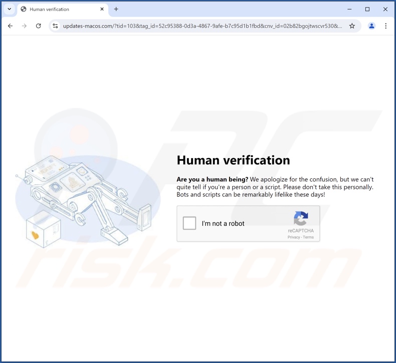 updates-macos[.]com pop-up redirige