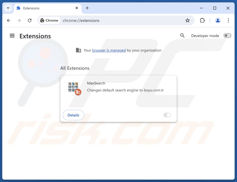 Eliminación de las extensiones de Google Chrome relacionadas con findflarex.com