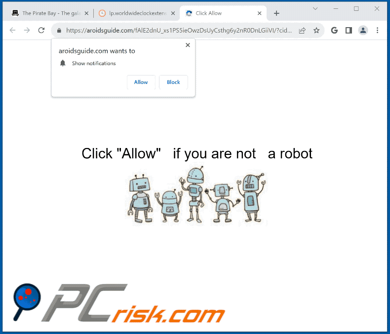 aroidsguide[.]com website aparición (GIF)