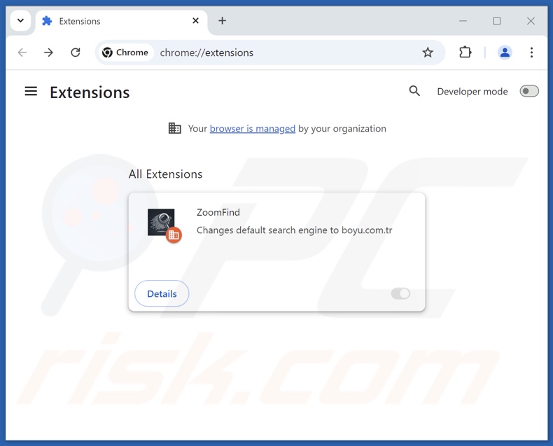 Eliminación de las extensiones de Google Chrome relacionadas con finditfasts.com