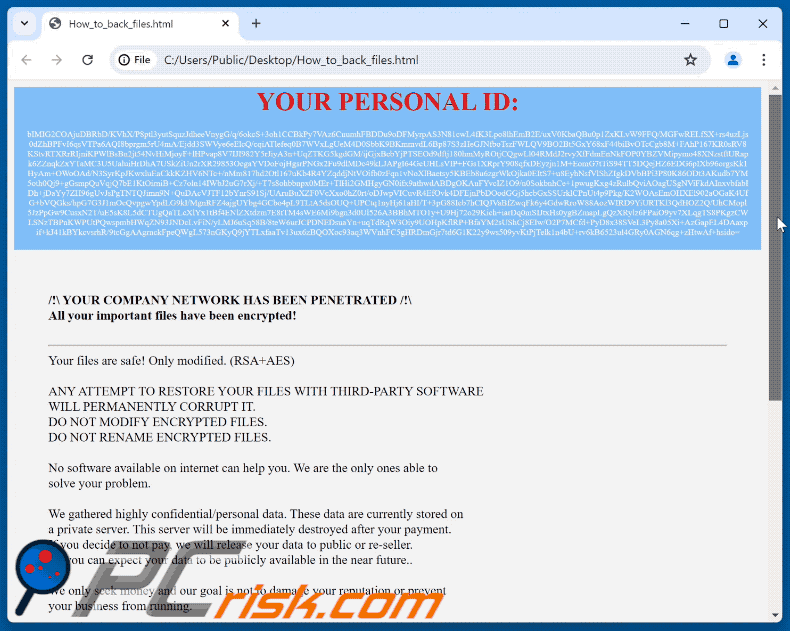 AllCiphered ransomware nota de rescate (How_to_back_files.html) GIF