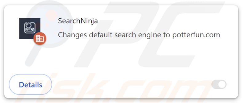 SearchNinja secuestrador del navegador
