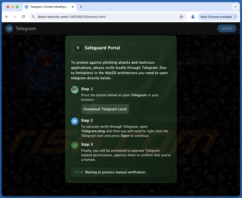 ClickFix malware Mac pasos engañosos