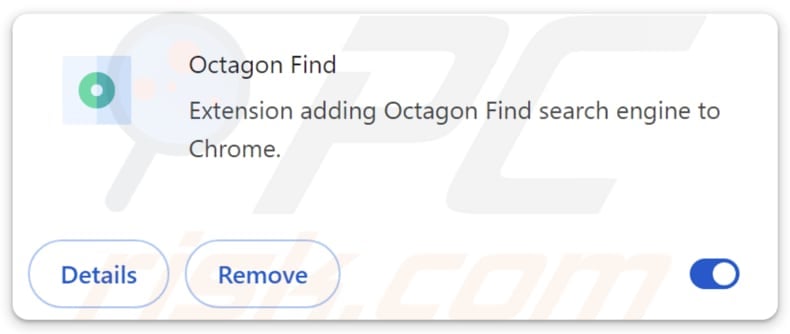 octagonfind.com secuestrador del navegador