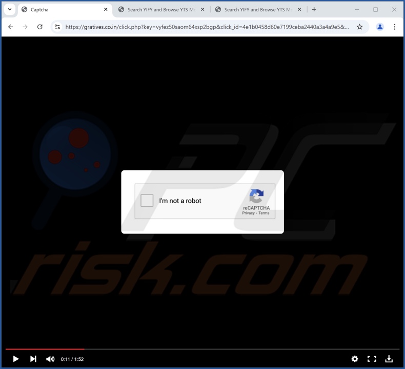 gratives.co[.]in pop-up redirige
