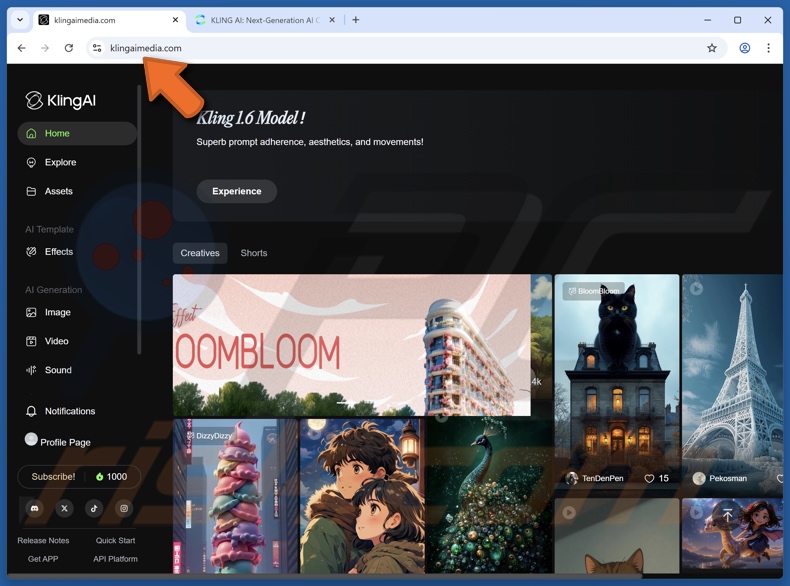 Página web fraudulenta de IA que difunde el malware PureHVNC 1