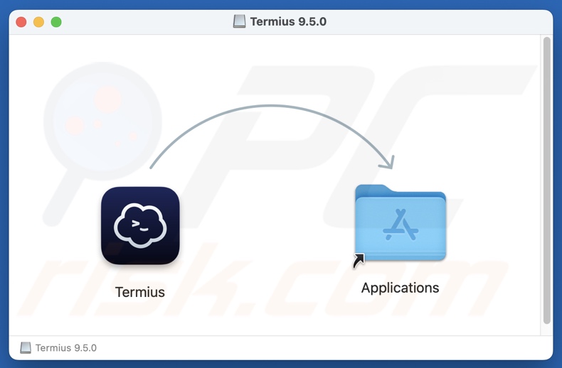 Configuración de la instalación de la aplicación troyanizada que contiene el malware ZuRu