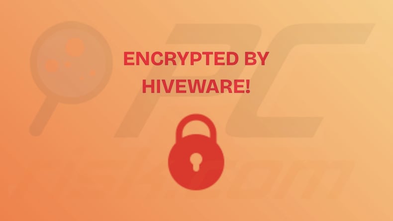 Fondo de pantalla del ransomware HiveWare