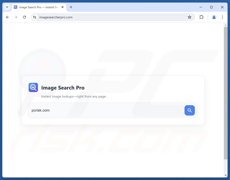 Secuestrador del navegador Image Search Pro
