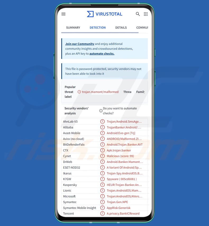 Malware ClayRat para Android