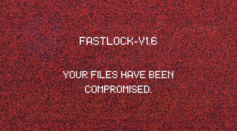 Fondo de pantalla del ransomware FastLock
