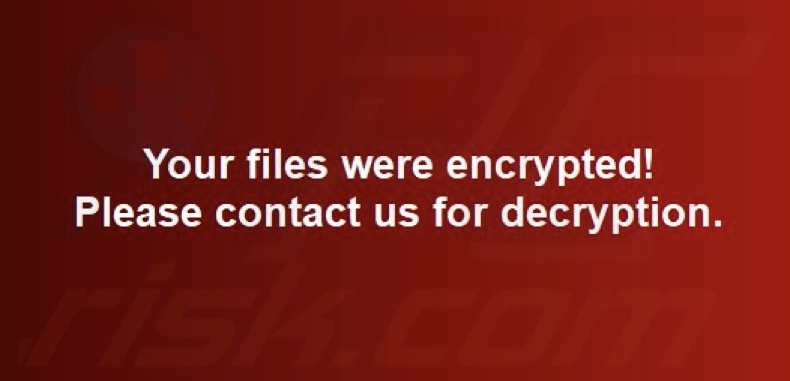 Fondo de pantalla del ransomware Sns