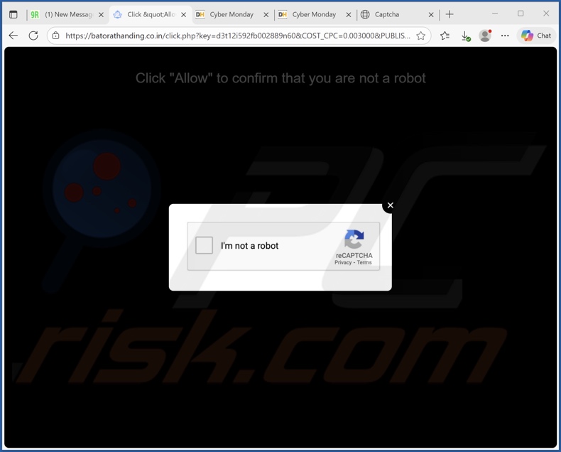 batorathanding.co[.]in pop-up redireccionamientos