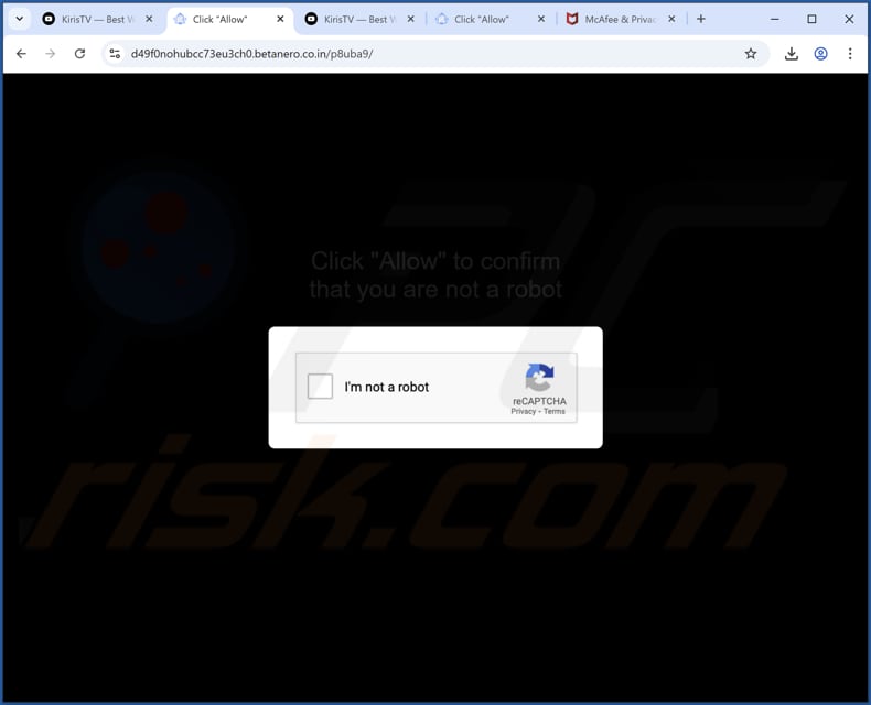 betanero.co[.]in anuncios
