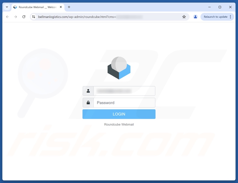 Held Messages — Action Recommended correo electrónico fraudulento que promocionaba un sitio web de phishing