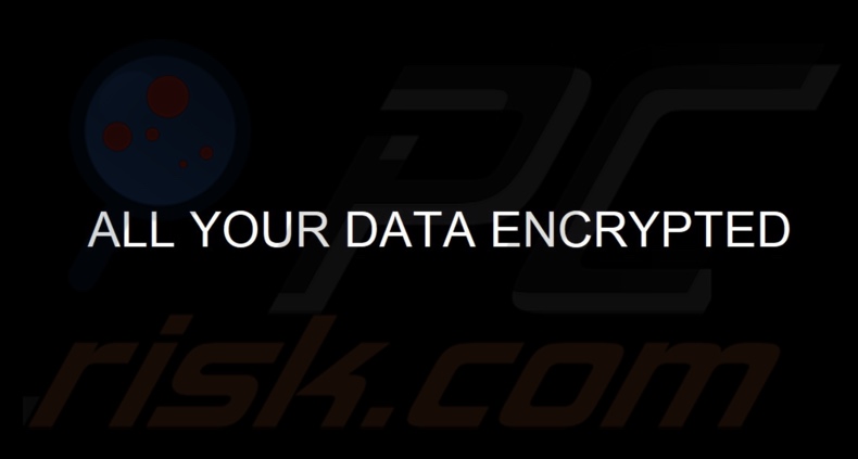 Black Shrantac ransomware papel pintado