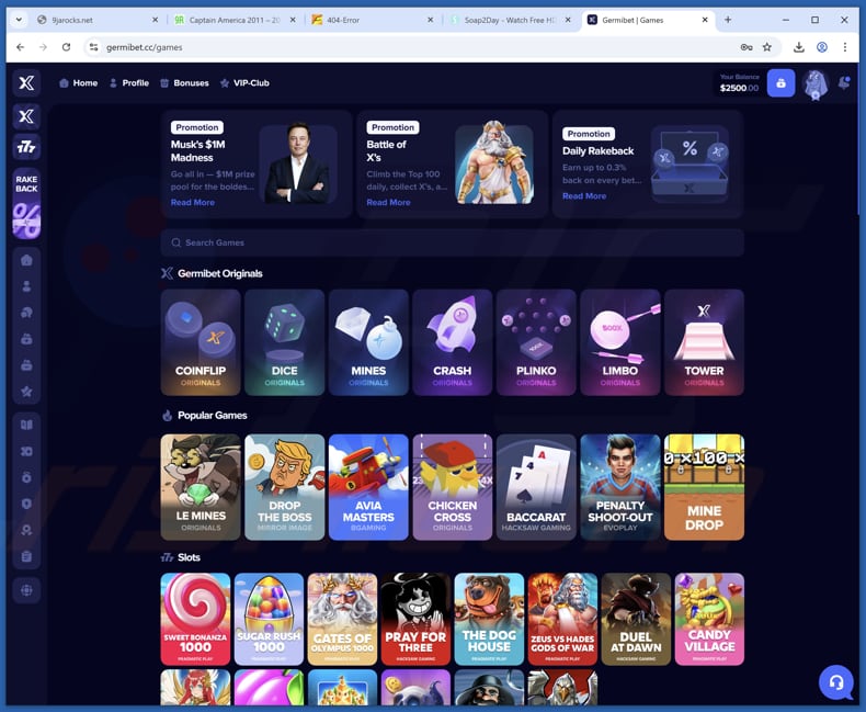 Estafa Elon Musk Giveaway juegos falsos