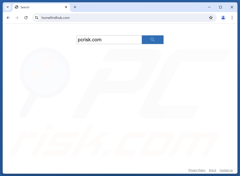 homefindhub.com secuestrador del navegador
