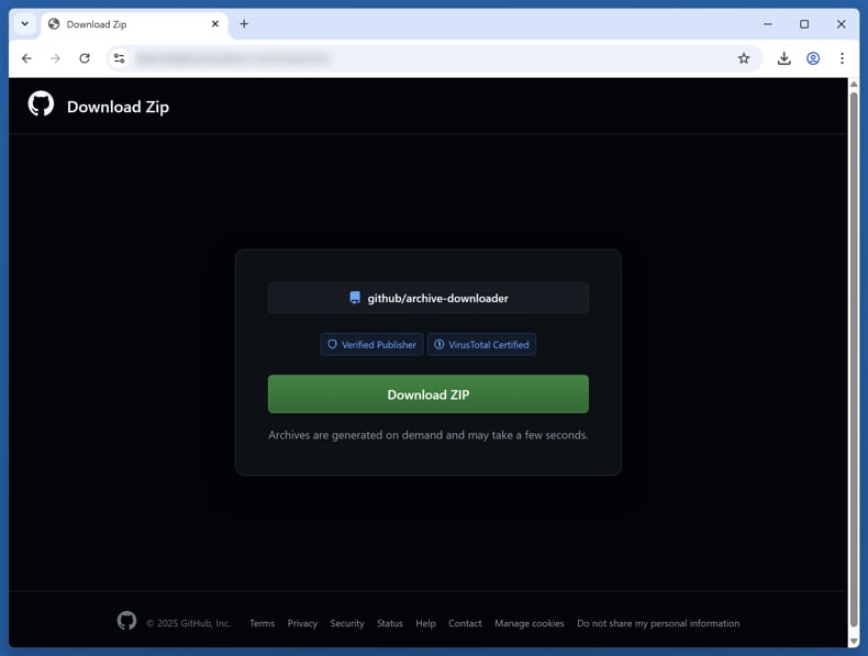 El ladrón de credenciales BoryptGrab utiliza una página de descarga falsa de GitHub para distribuir el malware (fuente: trendmicro.com)