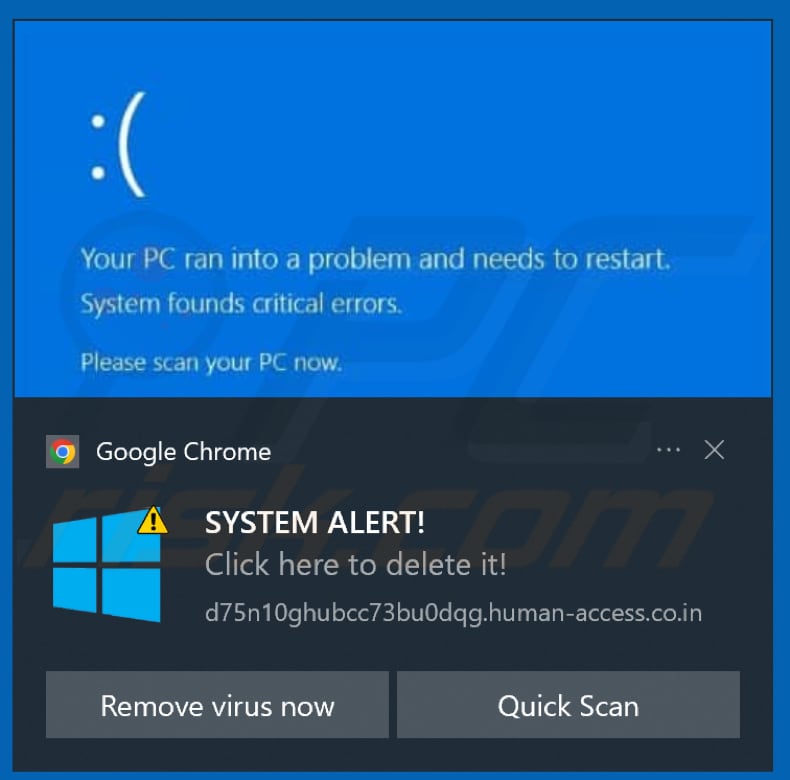 human-access.co[.]in notificación