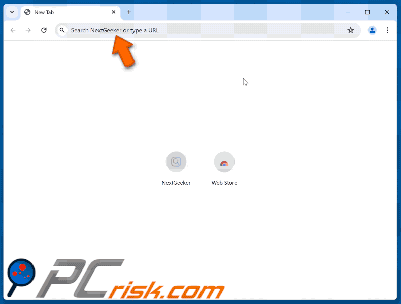 secuestrador de navegador nextgeeker.com