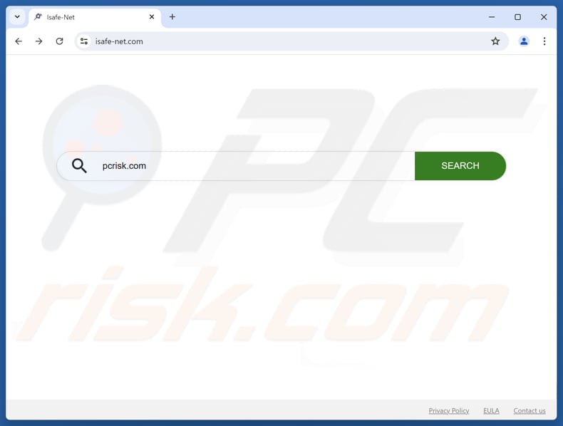 secuestrador de navegador isafe-net.com