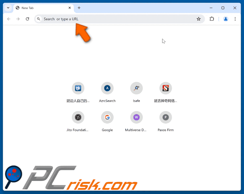 myworkfaze.com redirige a bing.com