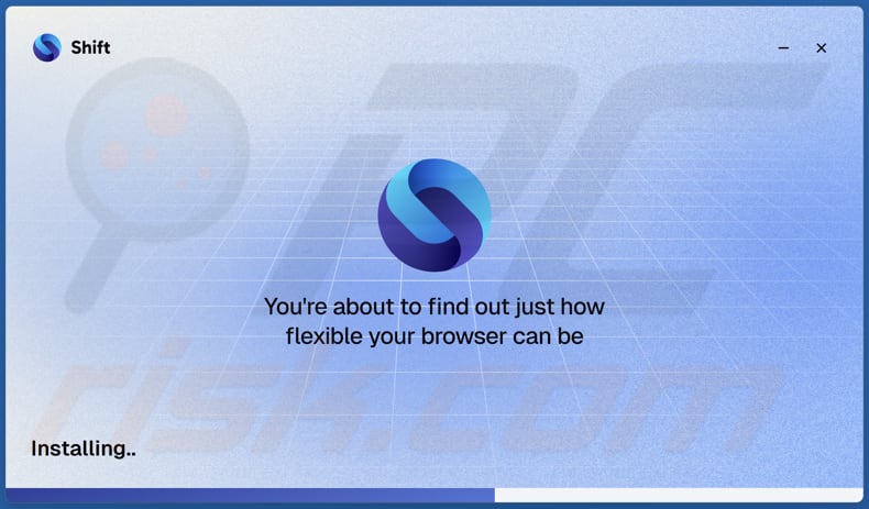 Configuración de instalación de Shift