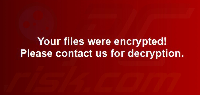 Fondo de pantalla del ransomware Hommy
