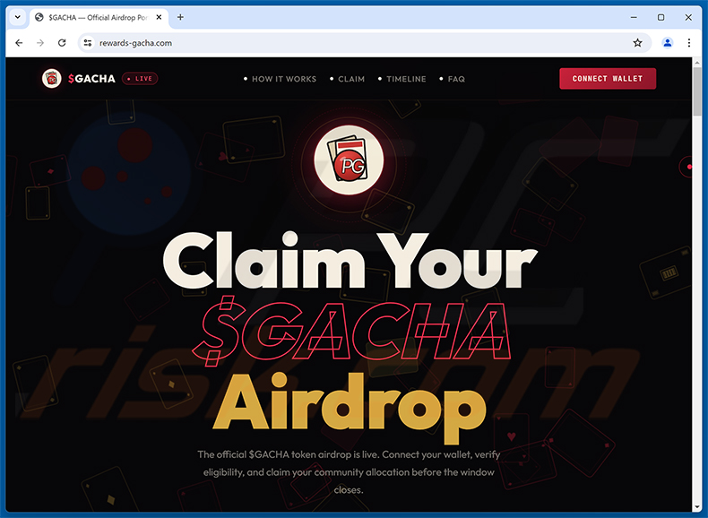 Estafa PowerGacha ($GACHA) Airdrop